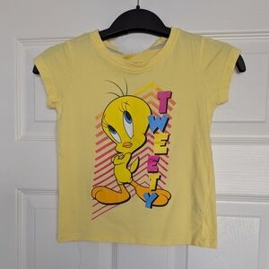 Looney Tunes Yellow Tweedy Bird T-Shirt (Child Size XS)